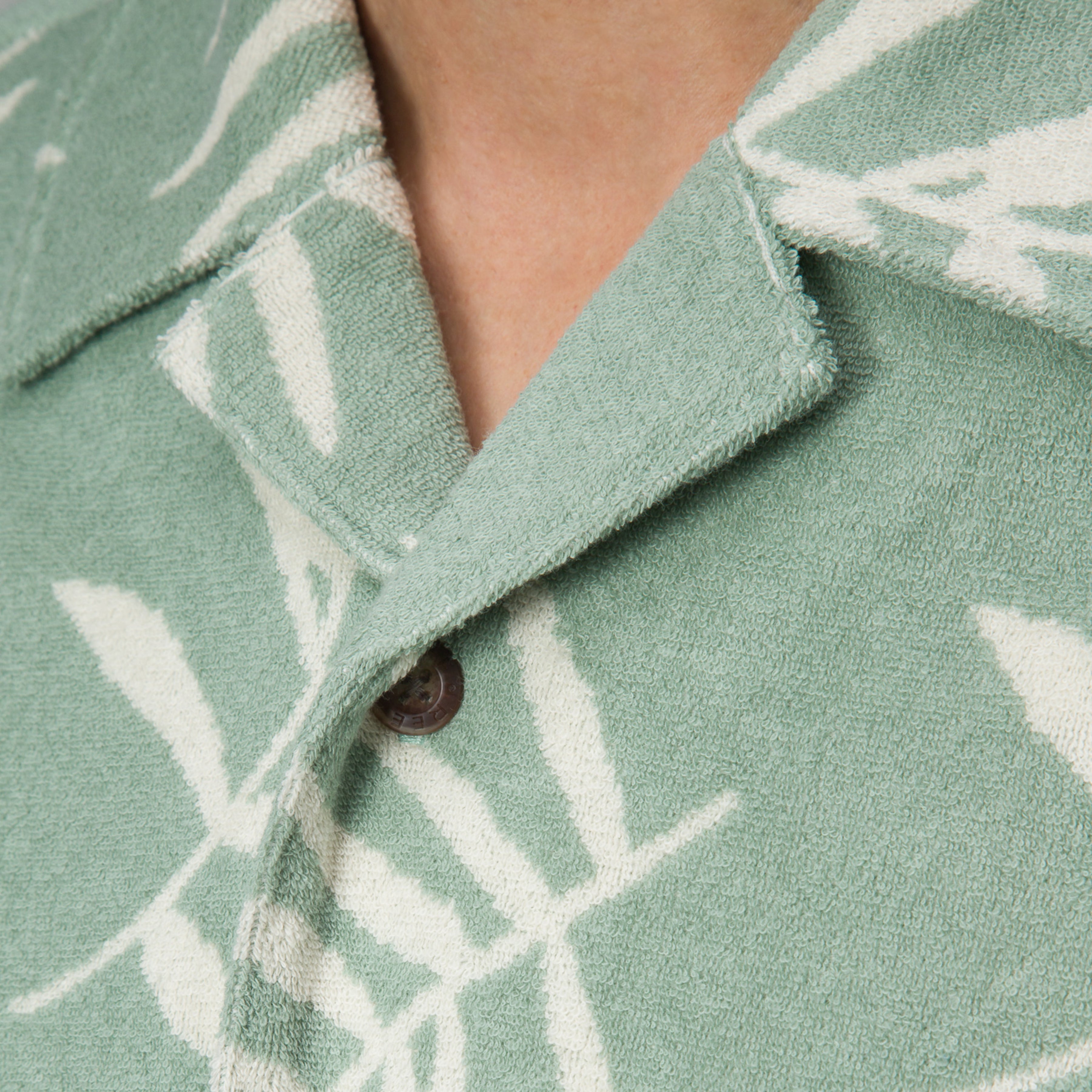 Kenji Short Sleeve Terry Knit Shirt - Image 3