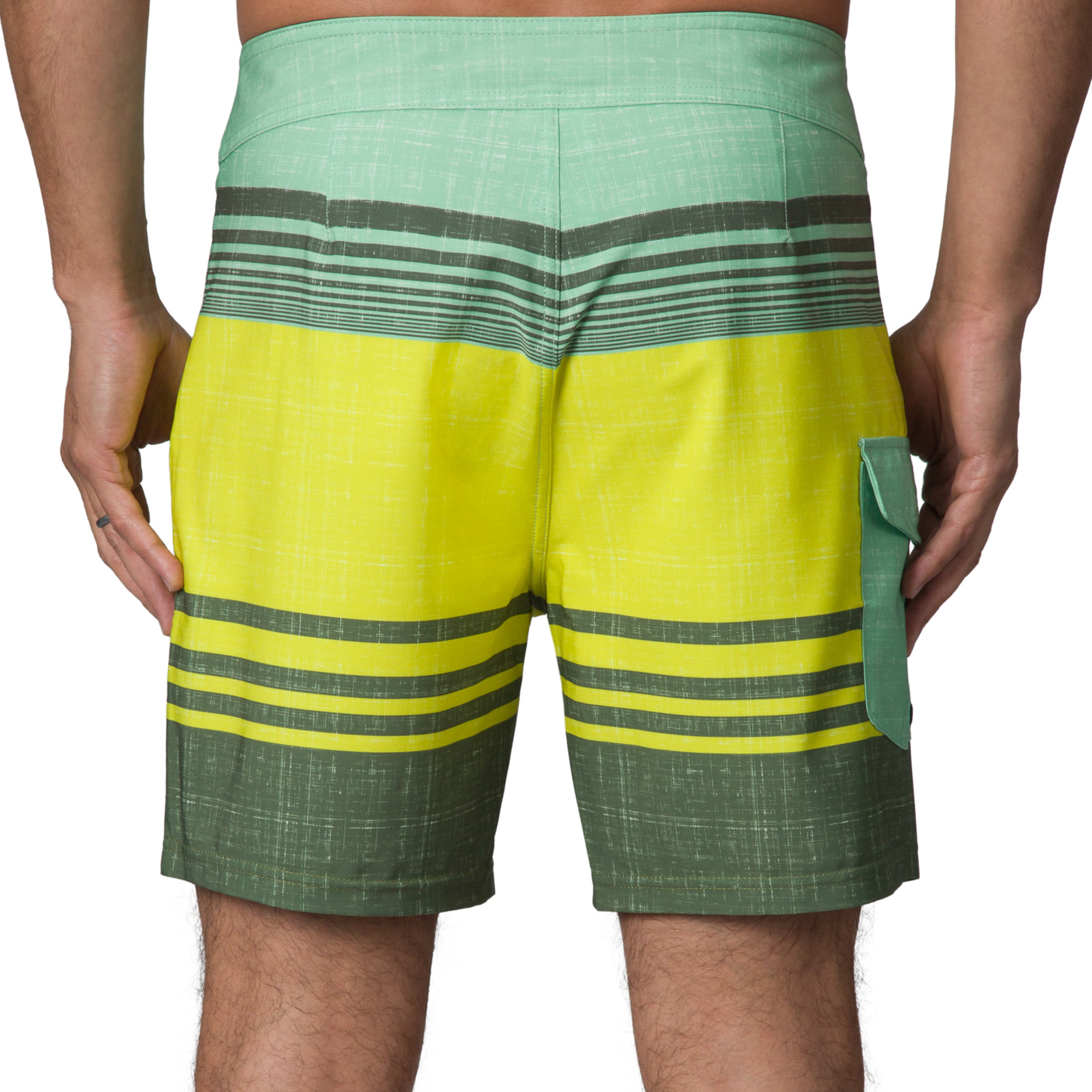 Alternative view of Casey Stripe Boardshort 17"