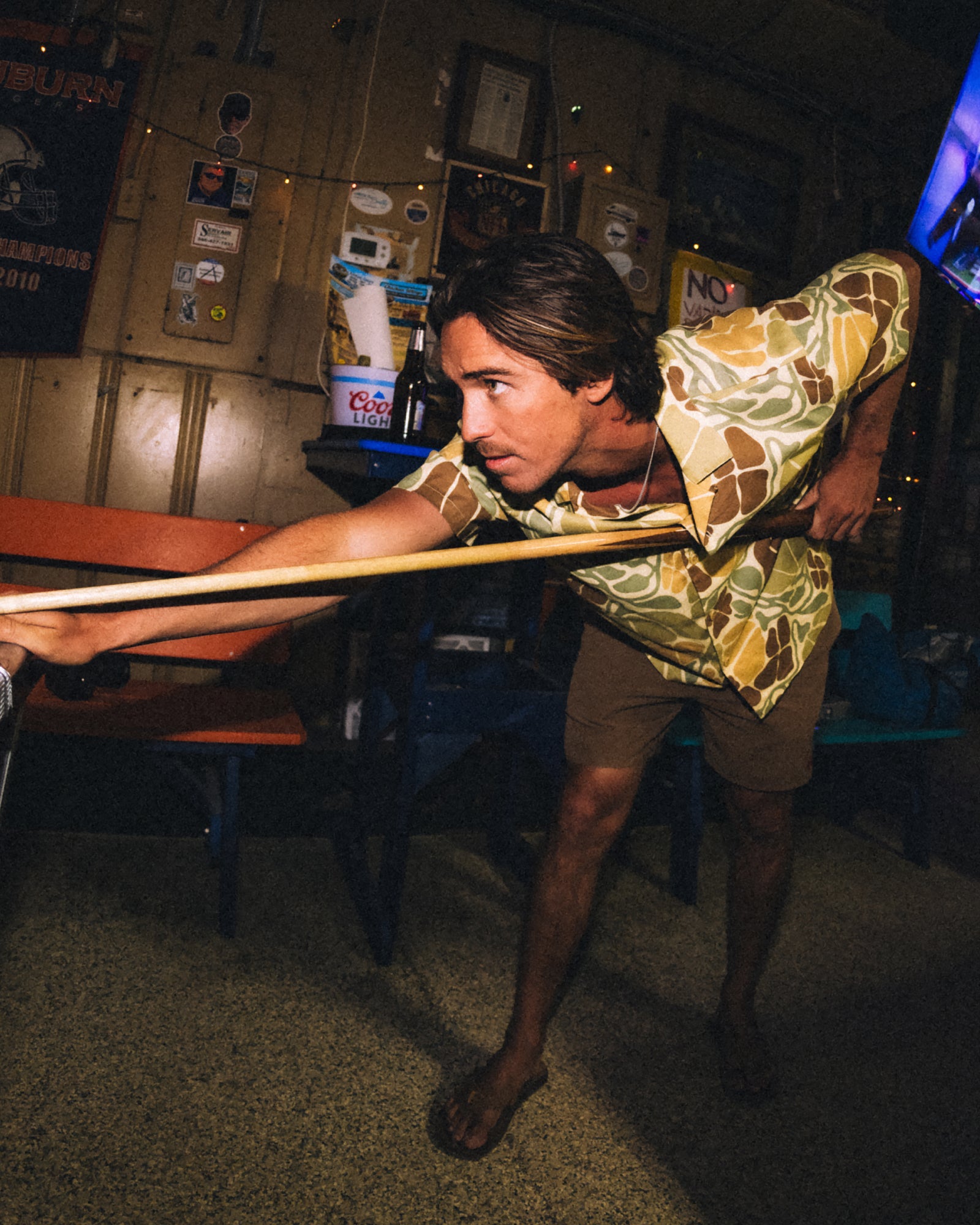 Alternative view of Men's Sullivan's Camp Shirt - Floral Camo