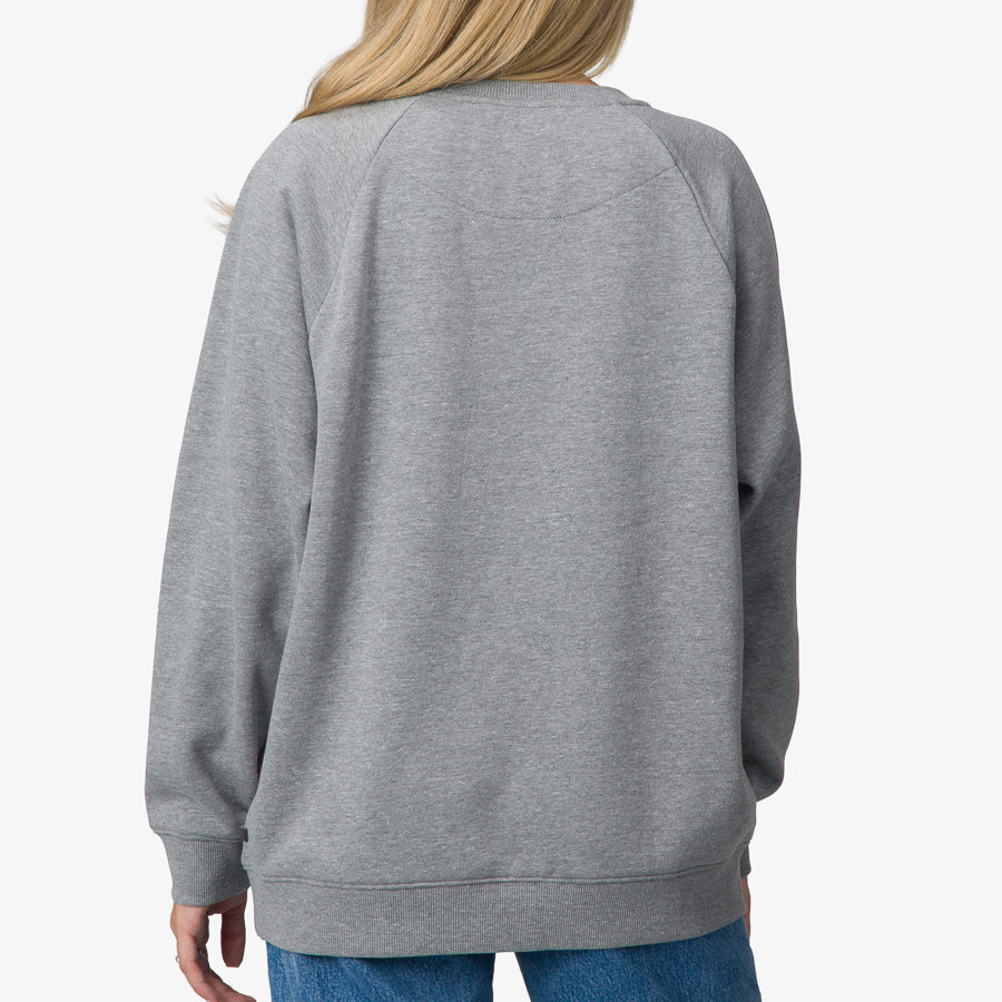 Alternative view of Oversized Raglan Fleece
